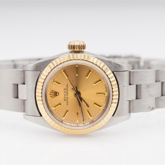 Rolex Accessories - ROLEX 18KT DIAMOND CHAMPANGE! WOW!! LADIES WATCH